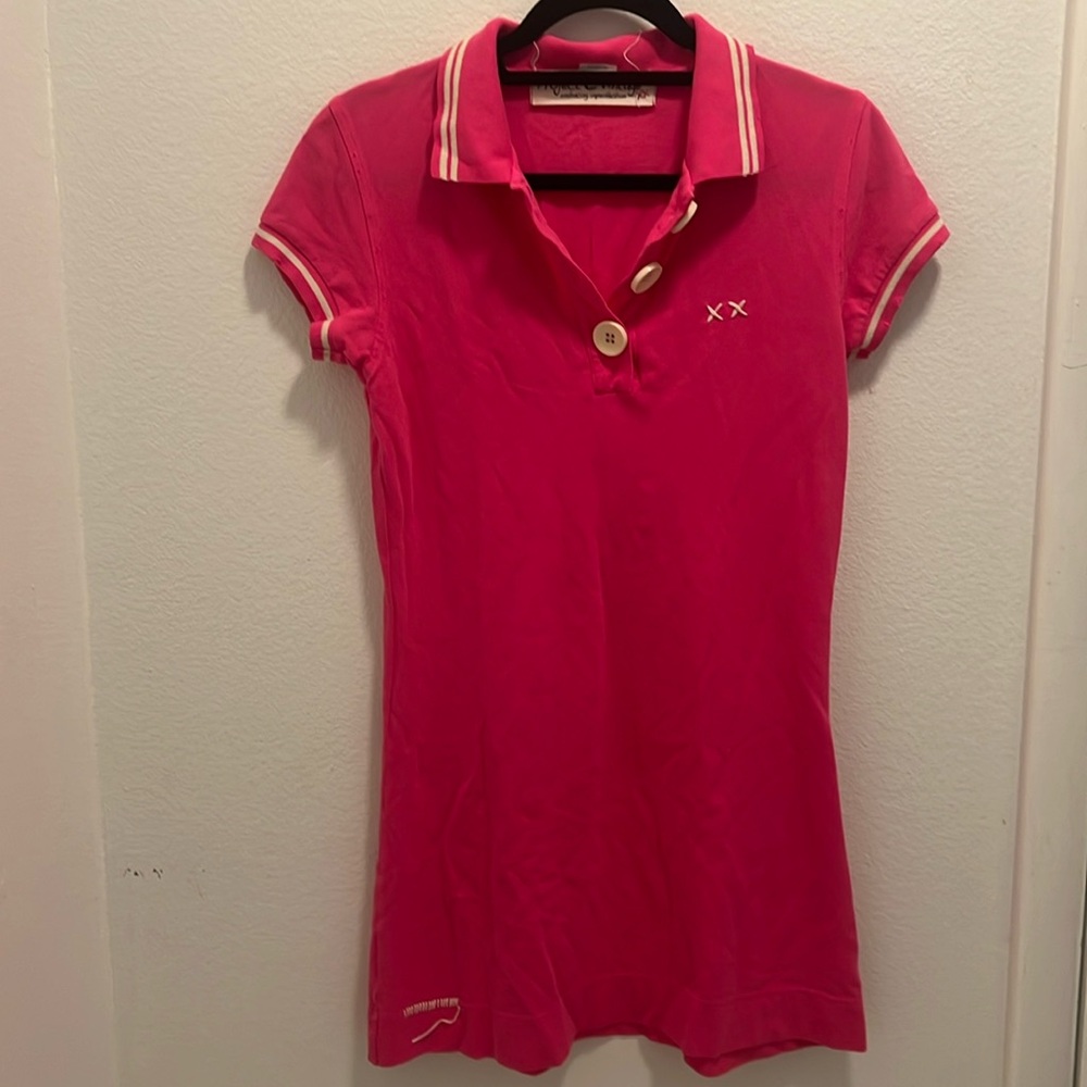 VINTAGE PINK SHORT DRESS